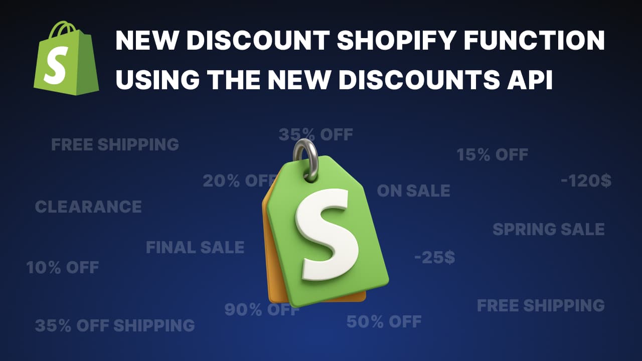 Shopify Discount Function Overview — Create Bespoke Discounts